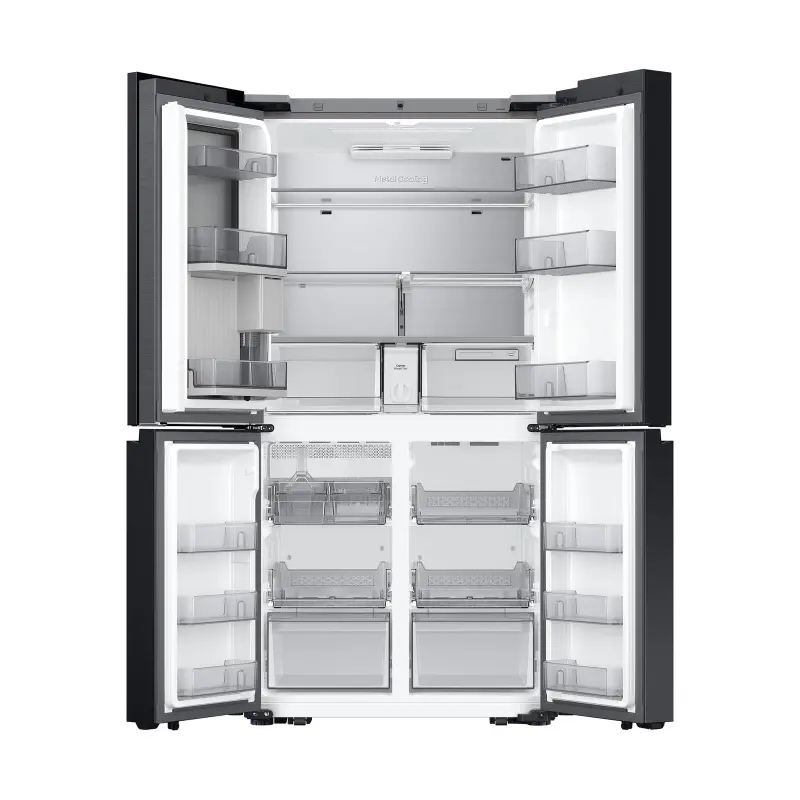 Samsung refrigerador Bespoke French door de 28.6cuft con pantalla de 32" RF29DB9950QD